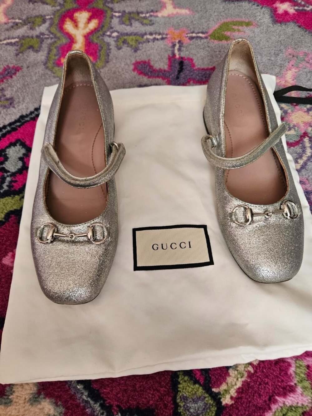 Authentic Gucci Classic Horsebit Ballet Flats/ Mary Janes